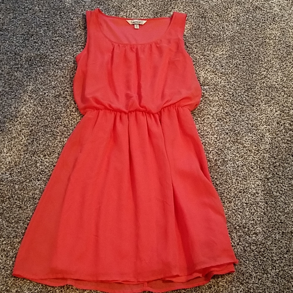 Speechless Peach Dress